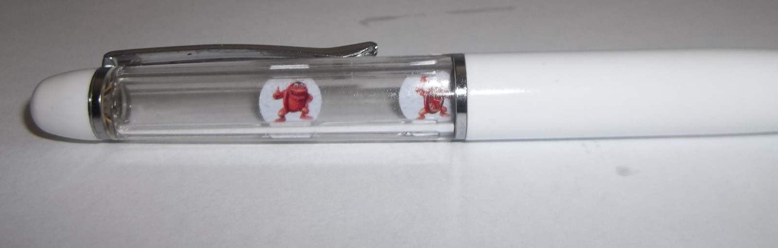 Omnicef Cefdinir Promotional Pen – Floating Logo Barrel (Liquid Evaporated)