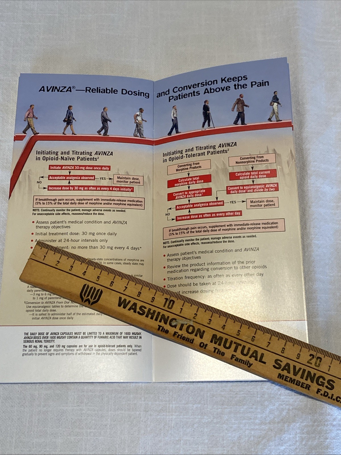 Avinza Morphine Drug Rep Brochure Rare Opioid Crisis Big Pharma Oxycontin 2004