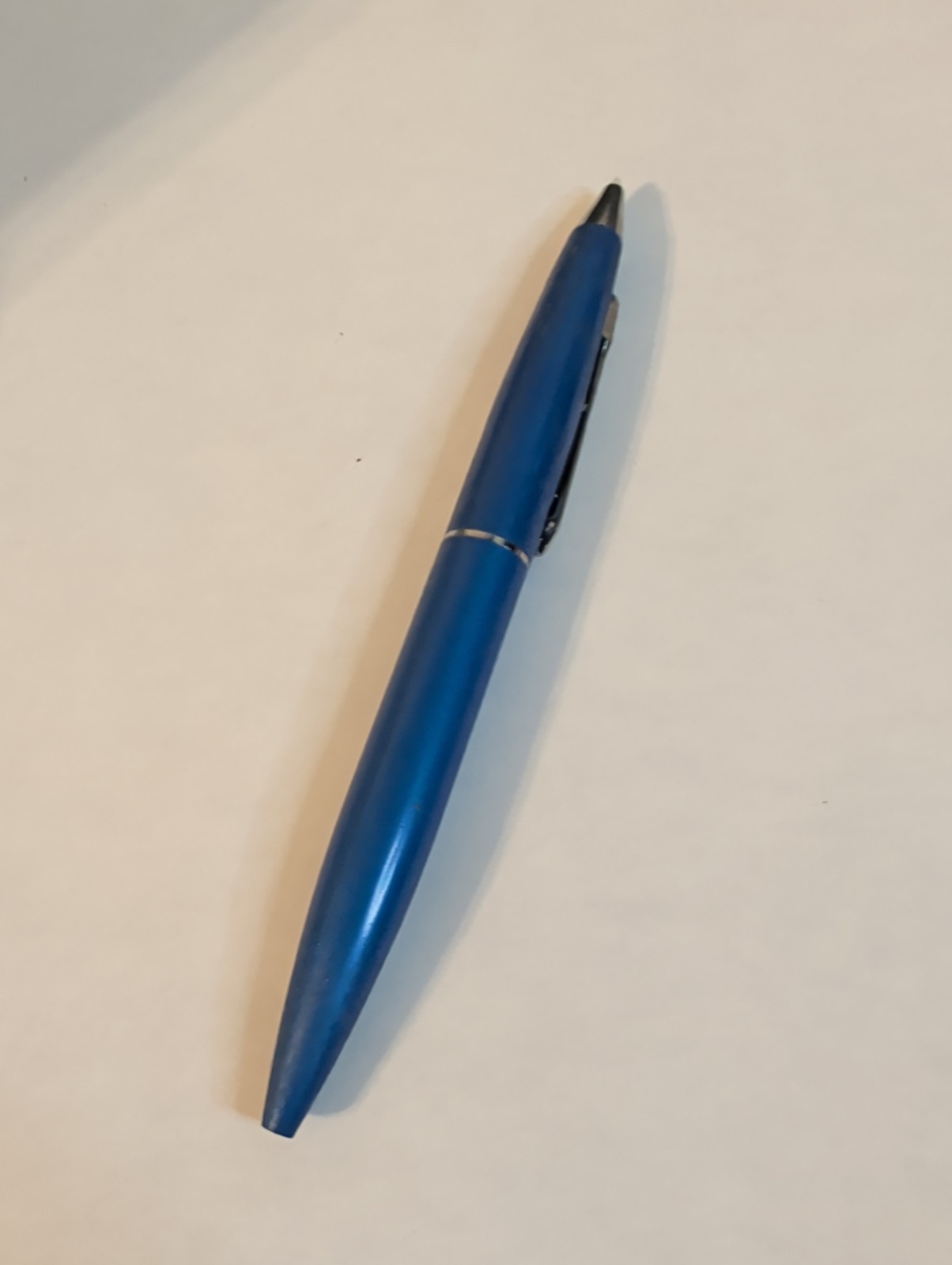 Zoloft Metal Stylus Pen Metallic Blue Drug Rep Pharmaceutical Promo Advertising