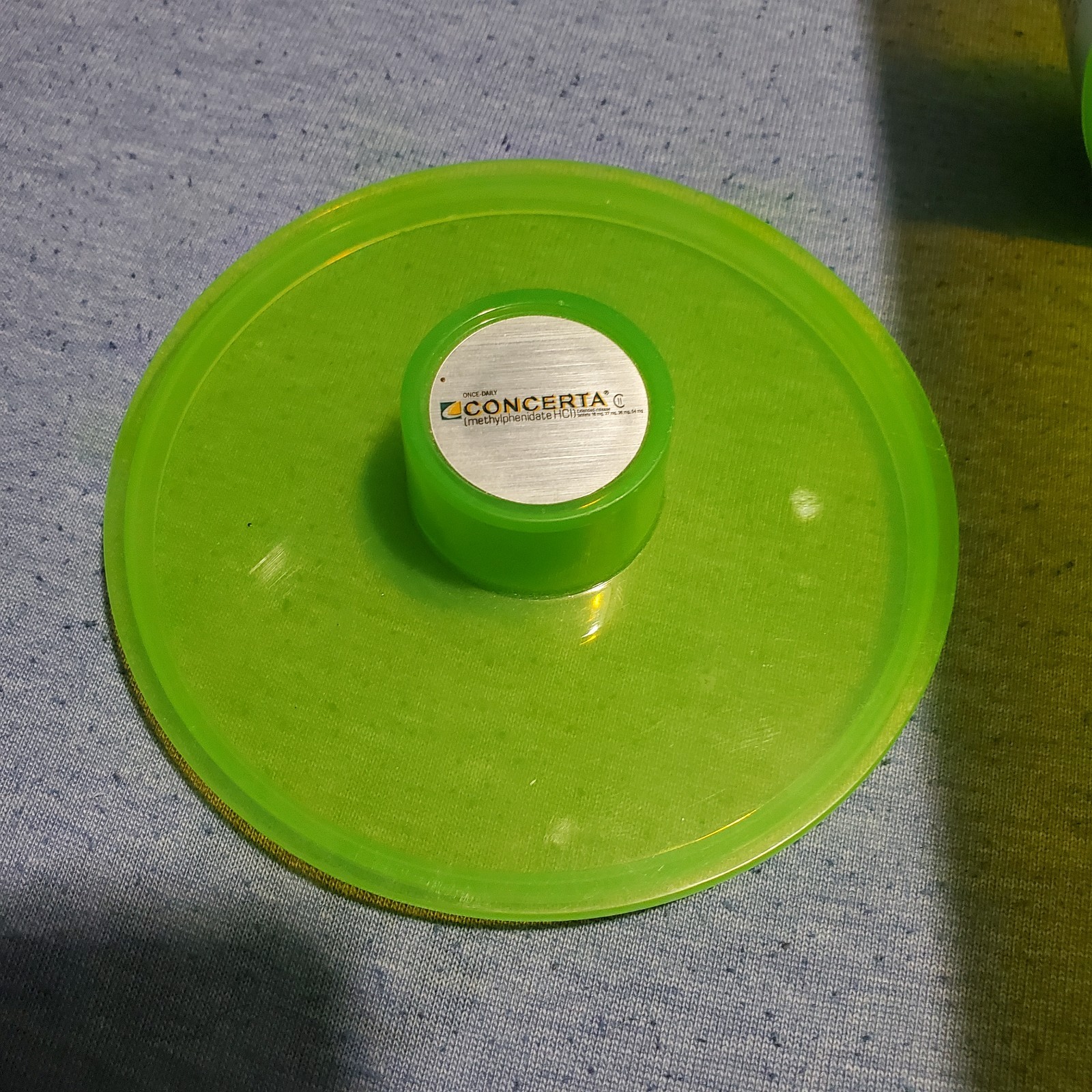 Rare Concerta Medicine Container Promotional Pharmaceutical Rep Collectible