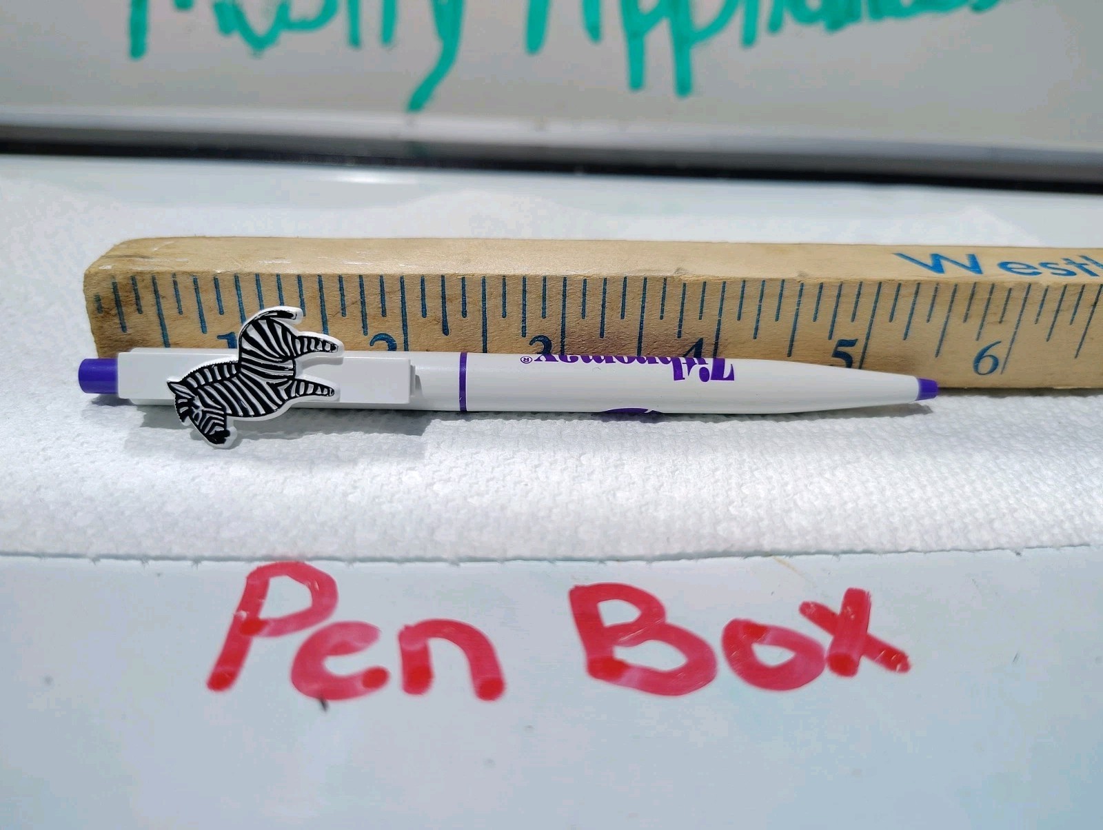 Zithro ZEBRA pen Drug Rep Pharmaceutical Promo Medical Advertising Swag