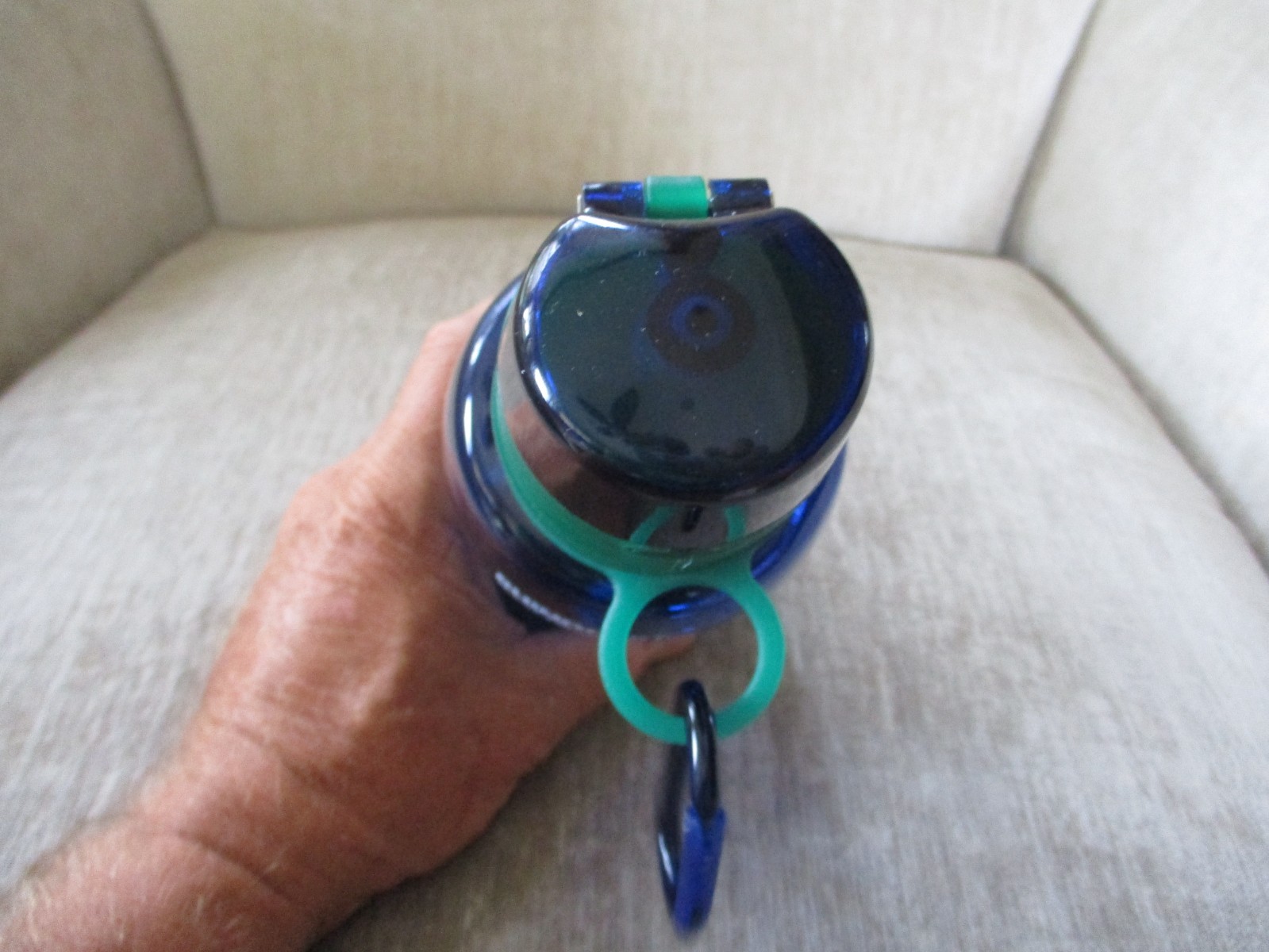 New Blue Rhinocort Pharmaceutical Water Bottle Drug Rep Collectible