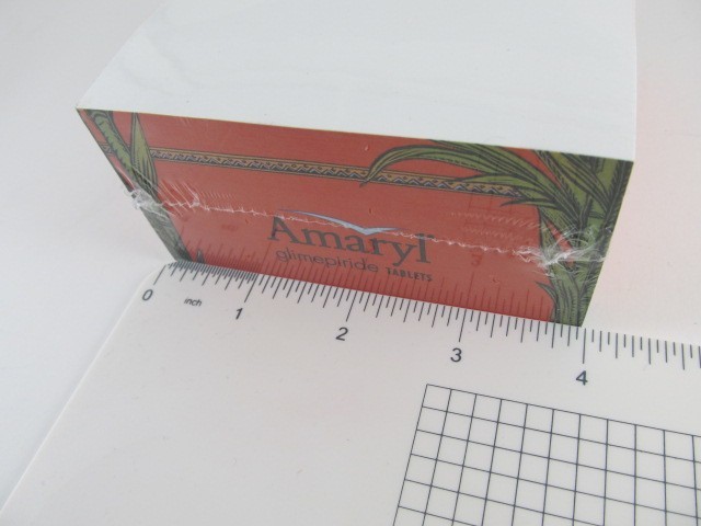 Amaryl Glimepiride Tablets Post-it Notes Pad Drug Rep Pharmaceutical Advertising