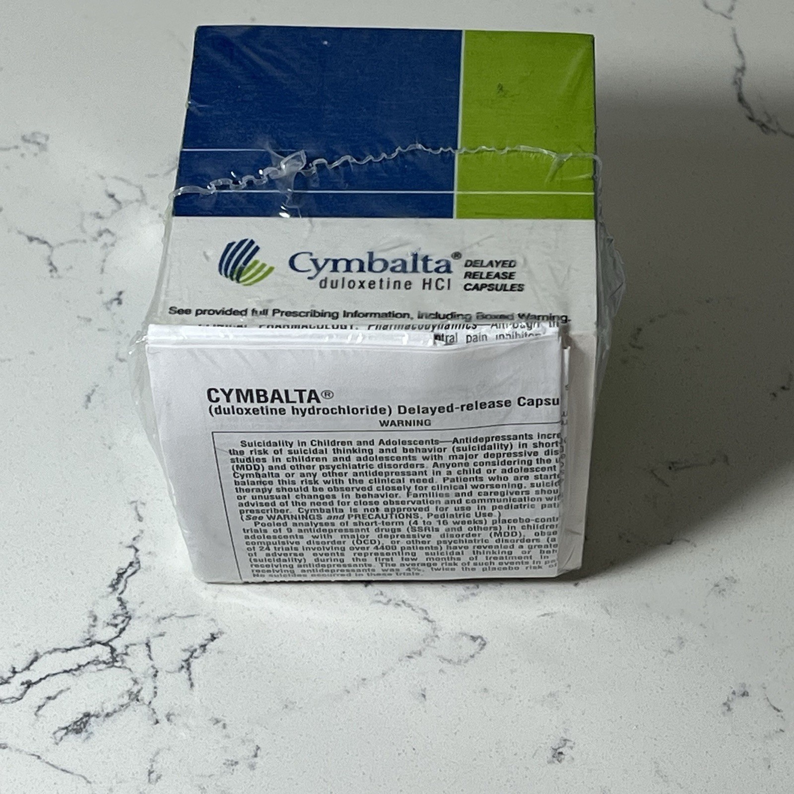 Cymbalta 3” X 3” Sticky Note Pad Cube Drug Rep Pharmaceutical New Old Stock