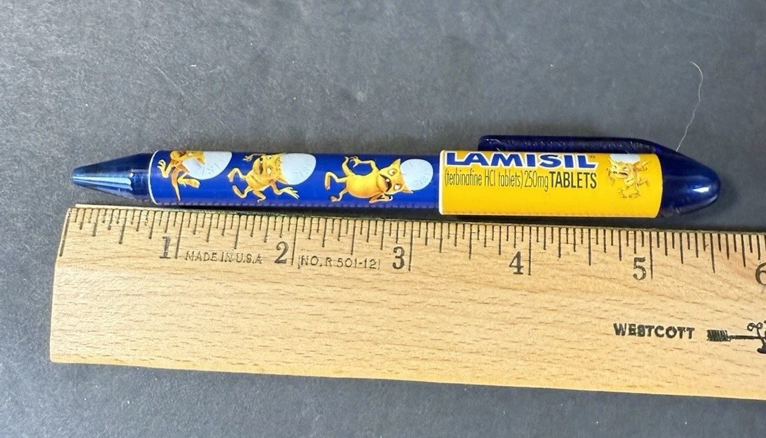 Drug Rep LAMISIL Collectible Pen with “Digger the Dermatophyte”