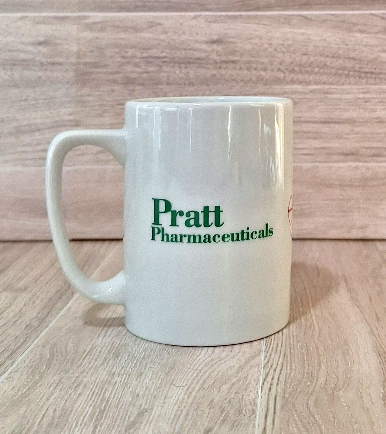 Glucotrol Glipizide Ceramic Coffee Mug Pratt Pharmaceuticals Drug Rep Swag