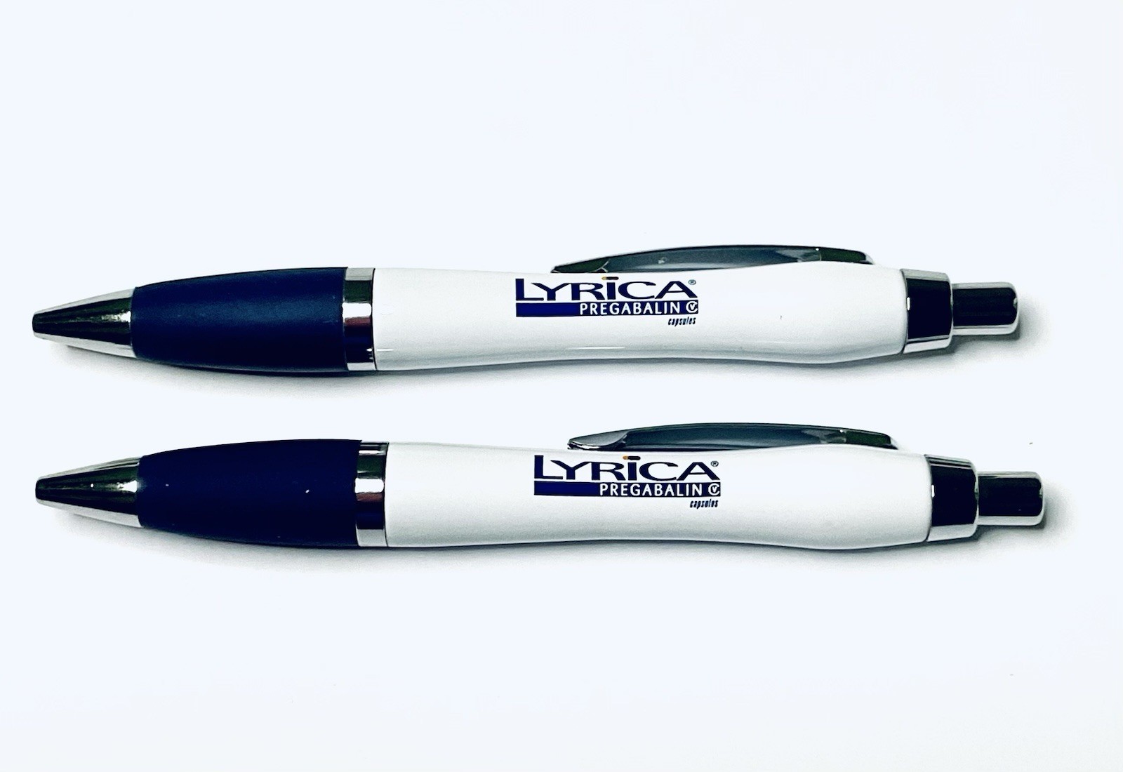 LYRICA PHARMACEUTICAL REP PENS (2) RETRACTABLE REFILLABLE