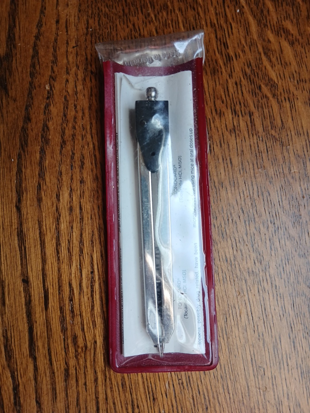 Vintage “Drug rep” Pharmaceuticals Tonocard EKG Calipers Made In Germany
