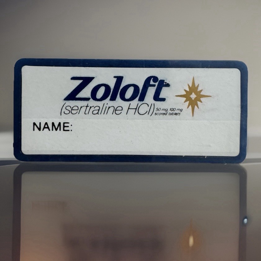 Rare Vintage ZOLOFT Promotional Beeper Tag 1990’s Pfizer Pharma Collectible