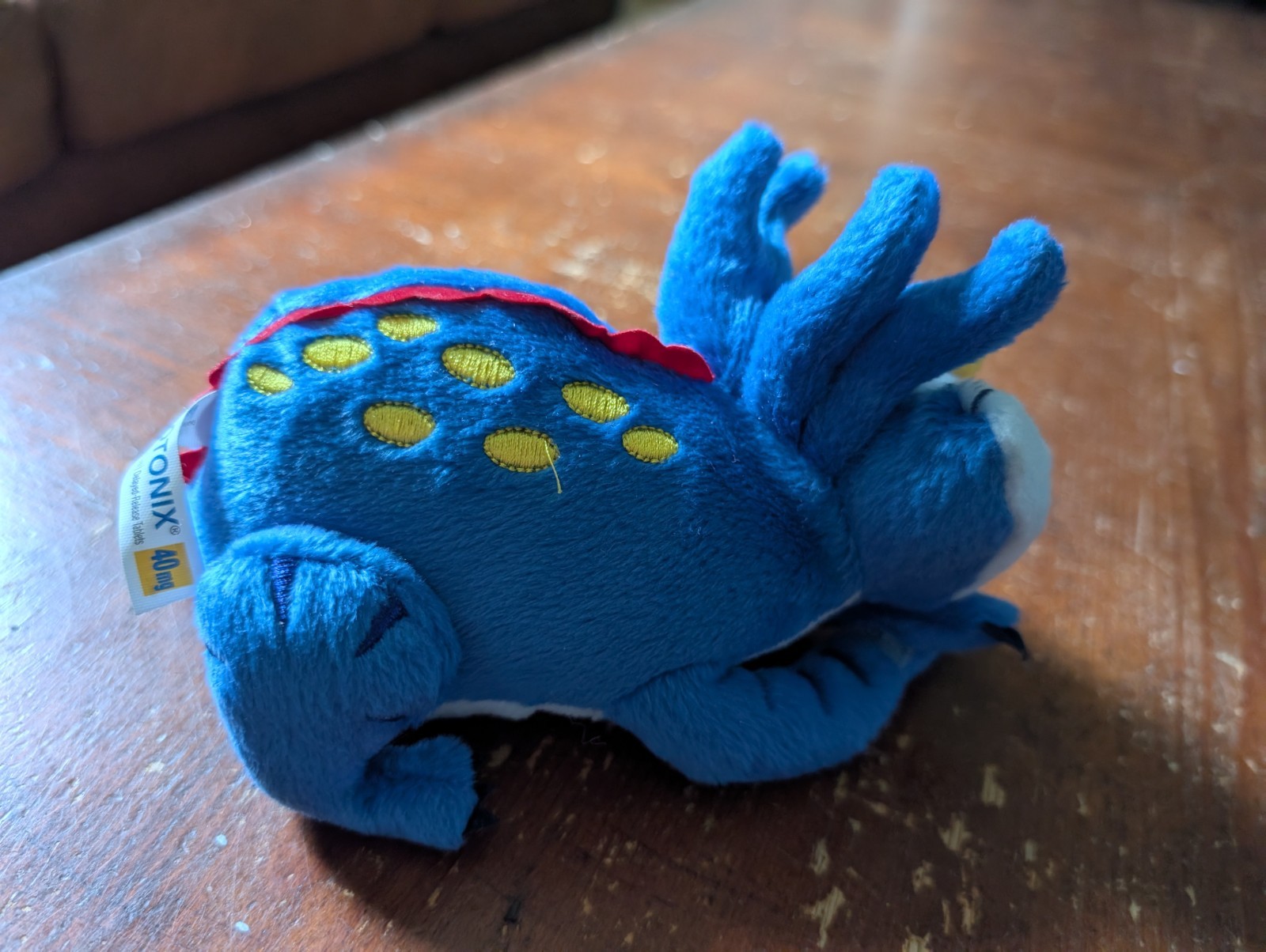 Protonix Drug Plush Drug Rep Pharmaceutical Advertising Stuffed Dragon Lizard 7″