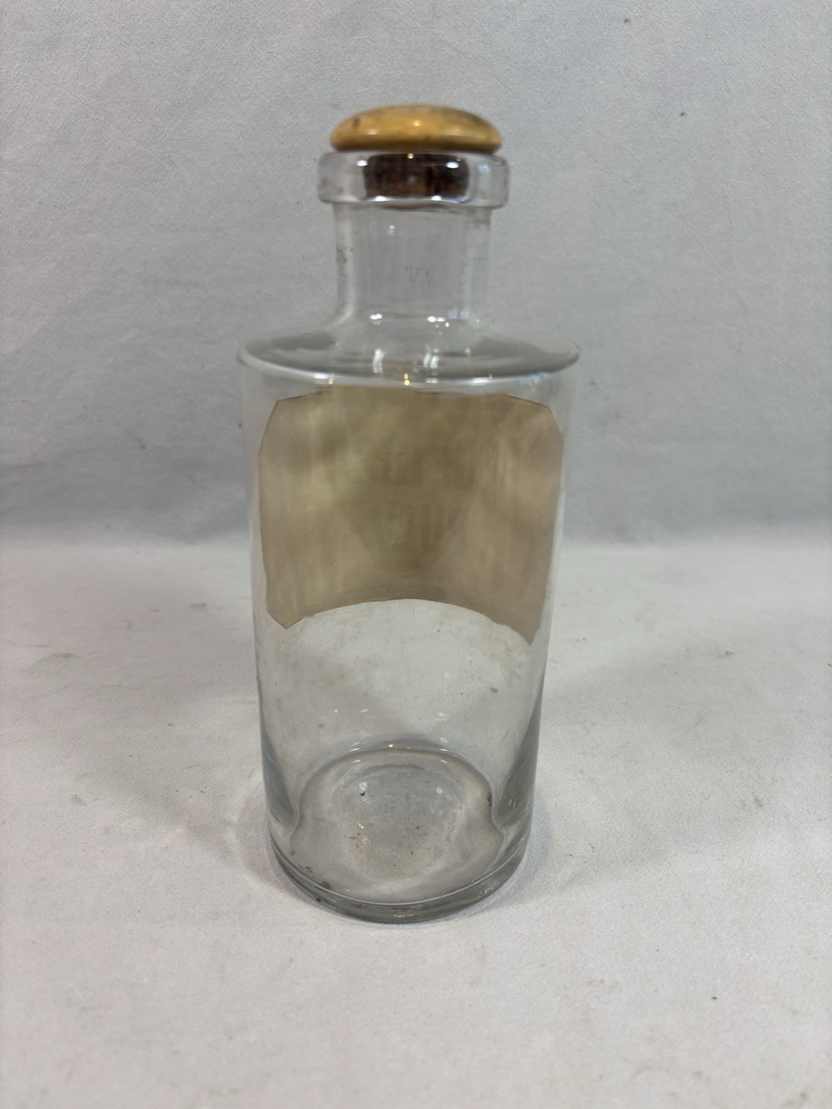 3 Antique Pharmacy / Apothecary Bottles In Blown Glass