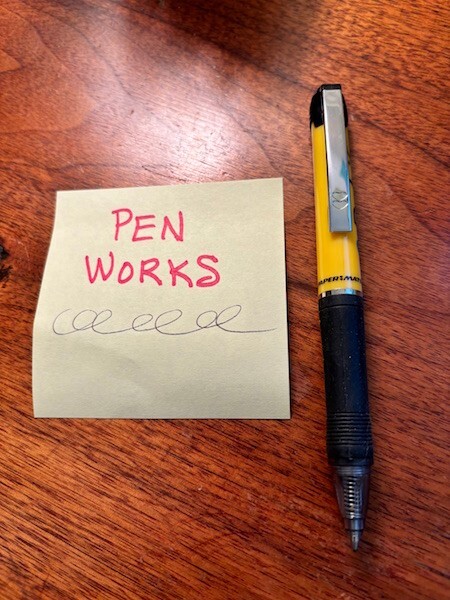 VINTAGE “REBIF” PHARMACEUTICAL DRUG PROMOTIONAL PEN BY PAPER MATE