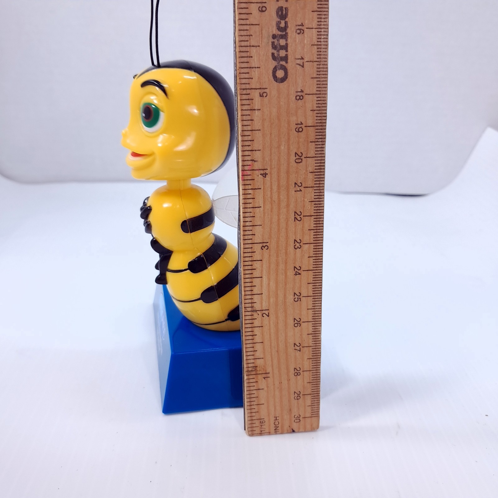 NASONEX Bobblehead Pen Holder Plastic Nasal Spray Drug Rep promo Bee bobble head