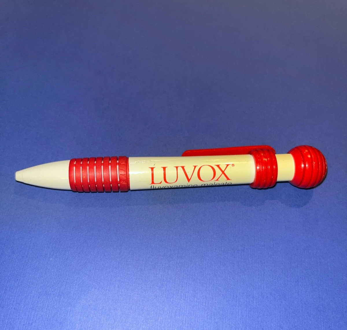used luvox (fluvoxamine maleate) pharmaceutical pen