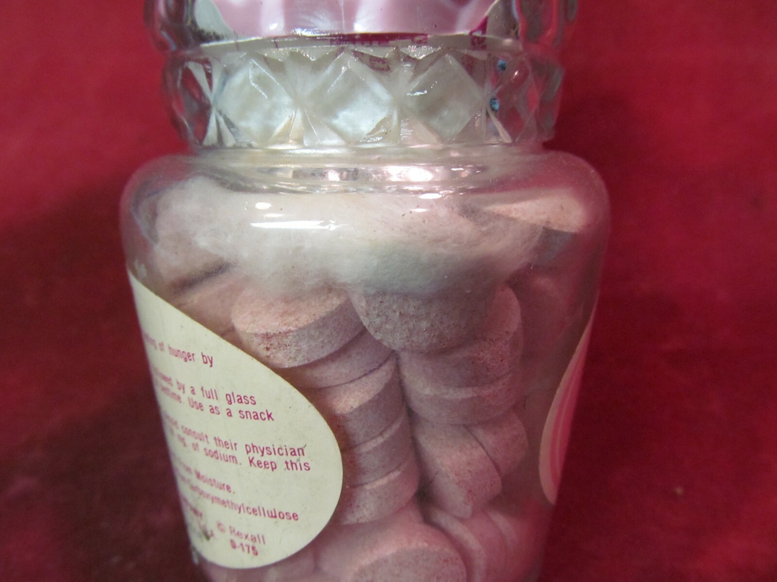 NEW OLD STOCK REXALL DIET-AID 100 TABLET BOTTLE