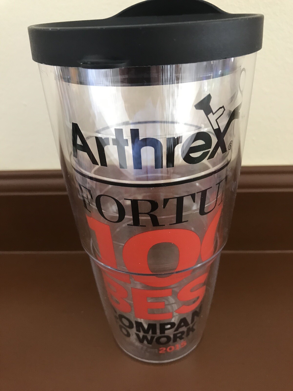 Tervis 24oz Tumbler with Lid ARTHREX Fortune 100 Best Company To Work For 2015