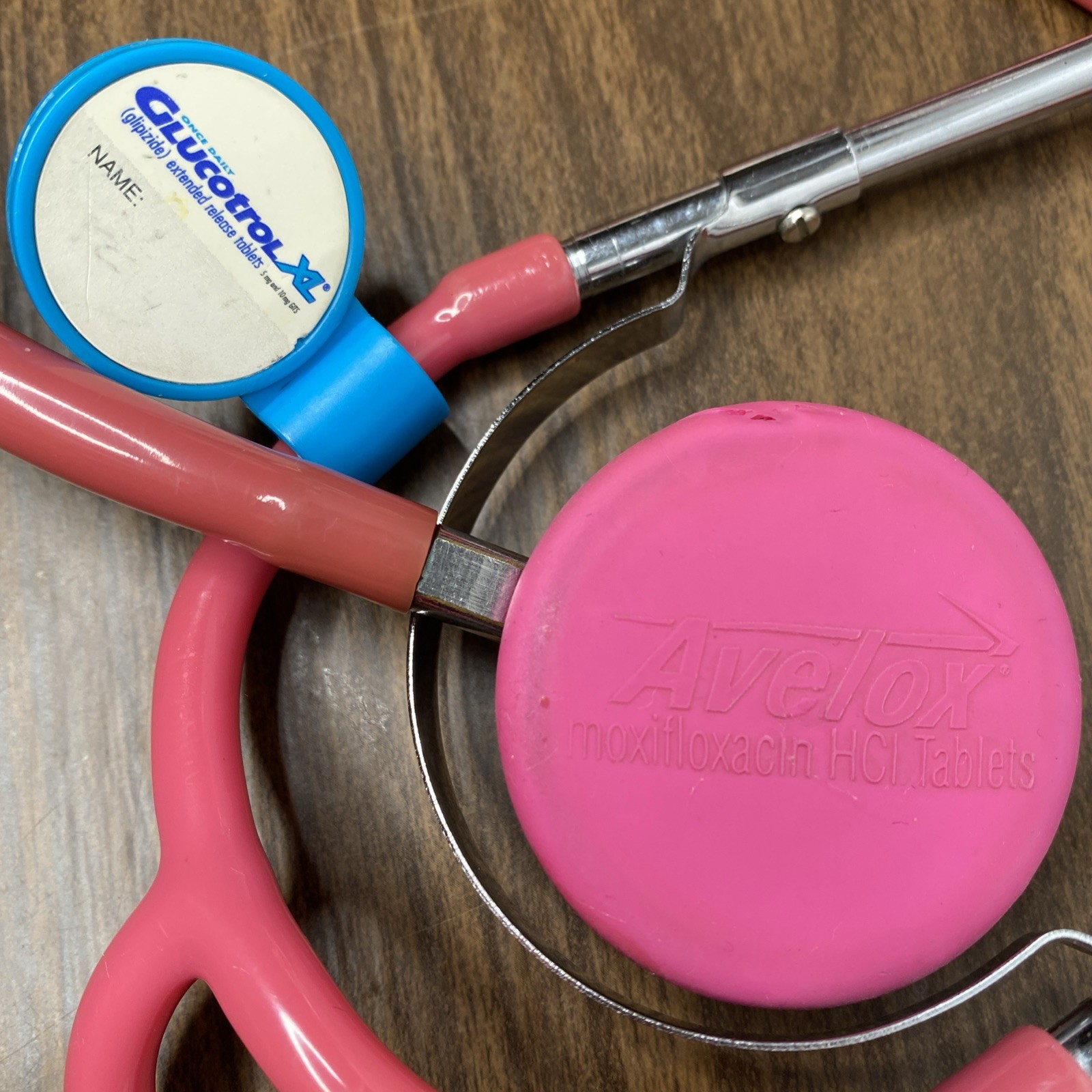 Stethoscope Pharmaceutical Avelox & Glucotrol XL Collectable