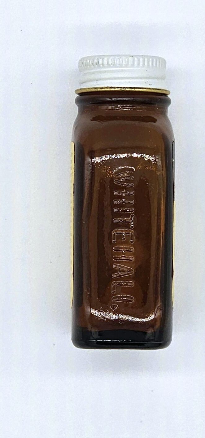 RARE VTG 1950s 1960s ANACIN WHITEHALL ASPIRIN BOTTLE – GOOD CONDITION