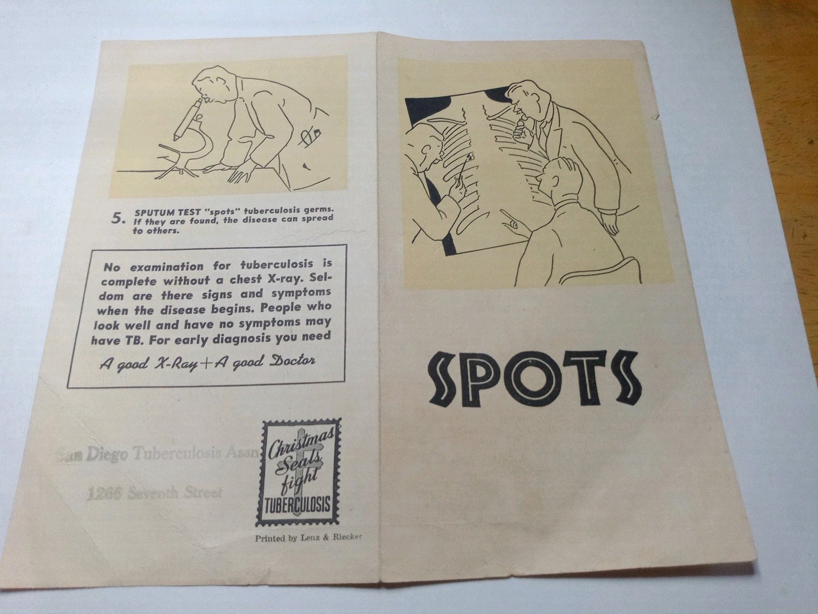How To Spot SPOTS vintage TB Community Handout