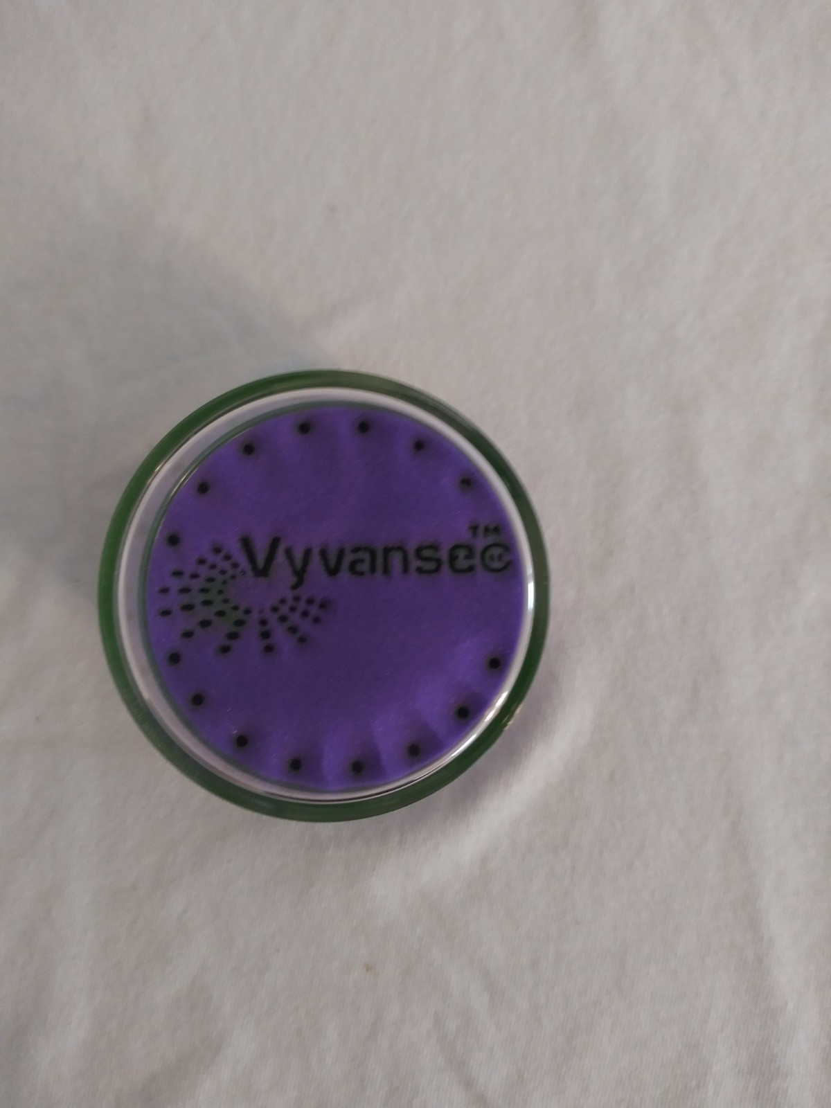 Vyvanse Pharmaceutical drug rep Vyvanse “hourglass” Collectible.
