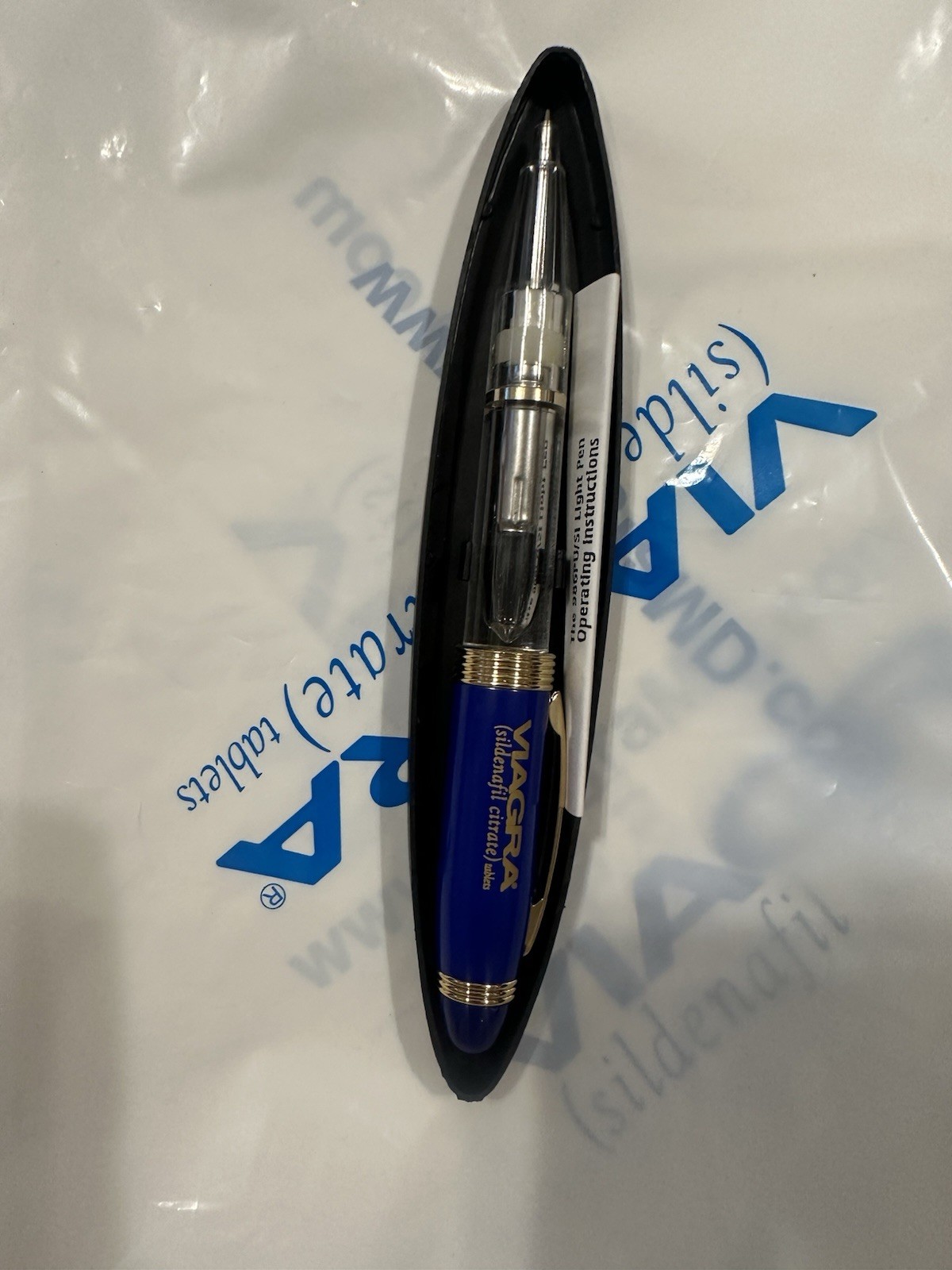 Original RARE Pfizer VIAGRA Pharmaceutical Promotional PEN NOT WORKING