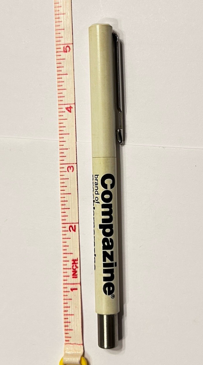 PARKER VECTOR Rollerball Pen Med Drug Promo Pharmaceutical Advertising Compazine