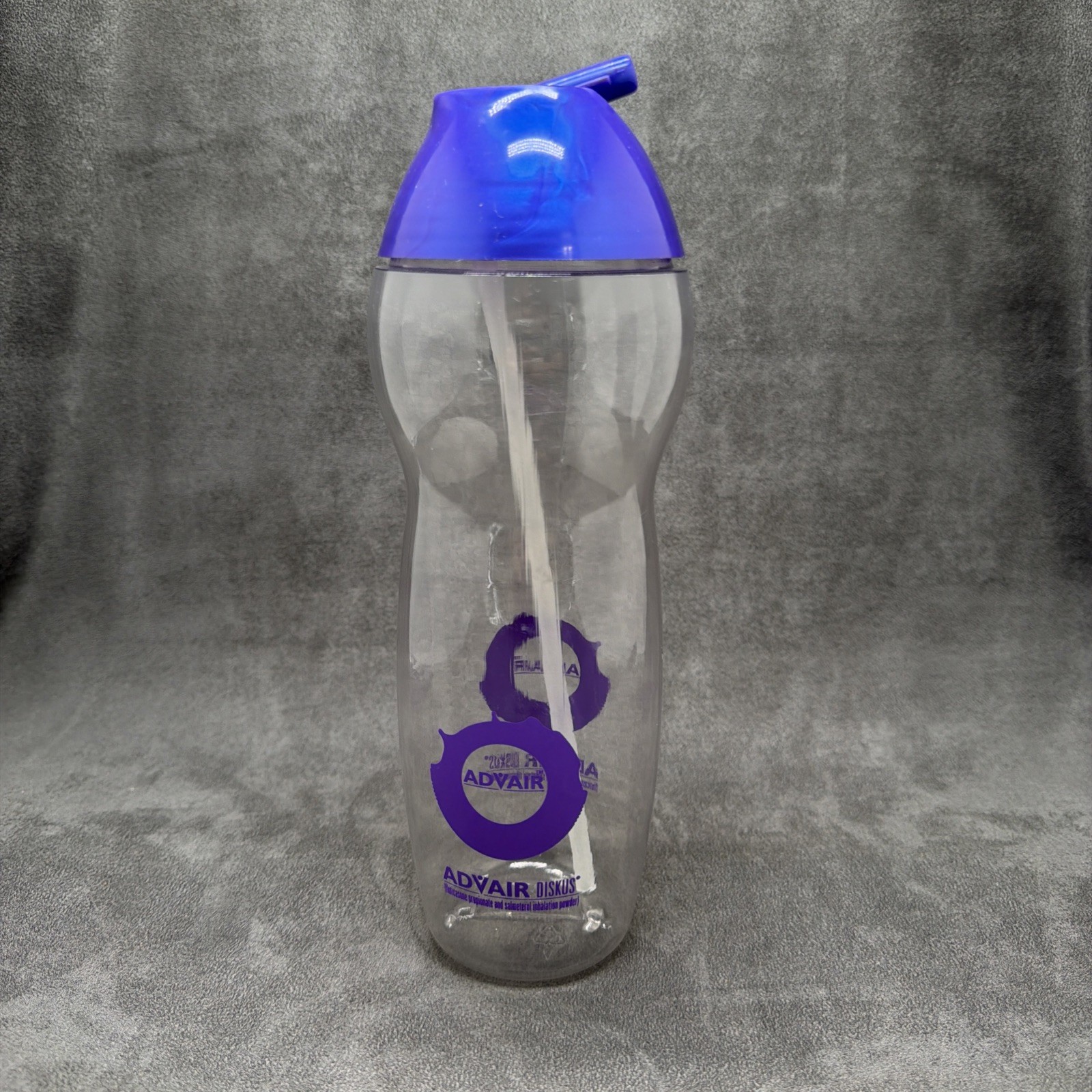 ADVAIR DISKUS Drug Pharmaceutical Rep Clear Water Bottle