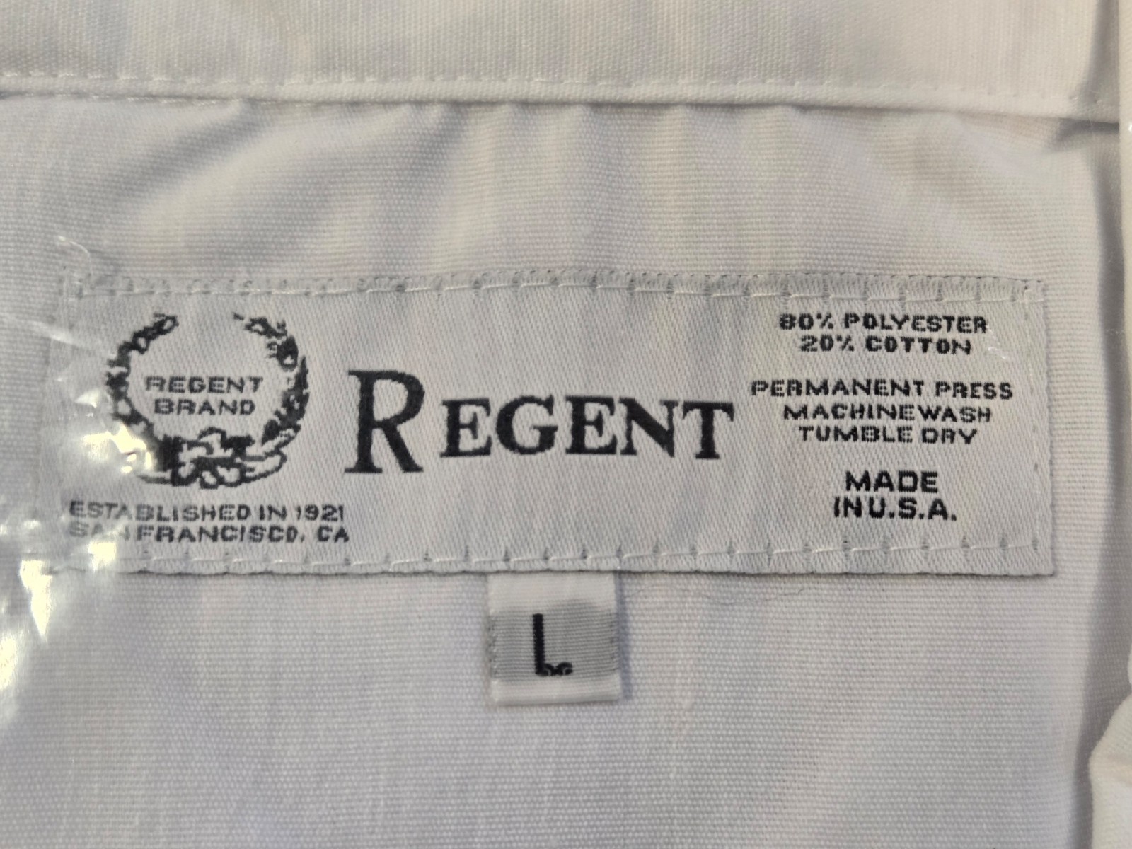 NEW Longs Drugs Pharmacy Pharmacist White Mens Smock – Size Large – Regent Brand