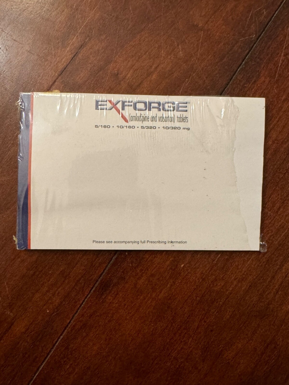 Exforge Heart Notepad Pharmaceutical Marketing New Old Stock