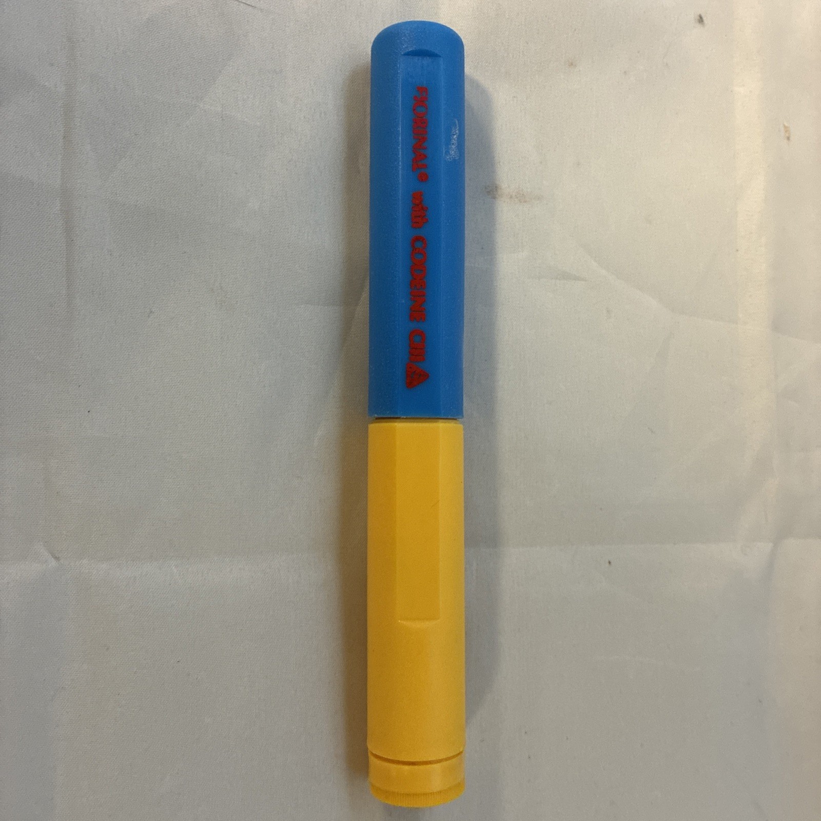 Vintage Fiorinal with Codeine Travel TOOTHBRUSH UNUSED Pharmaceutical Drug NOS