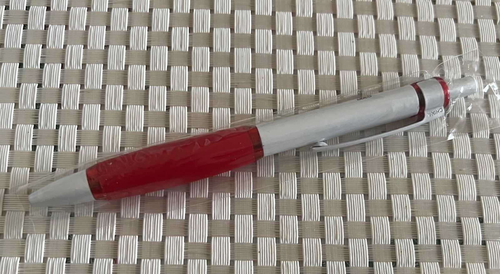 Drug Rep Pharmaceutical Memorabilia Metal VYTORIN Pen w/Plastic Cover, NIP