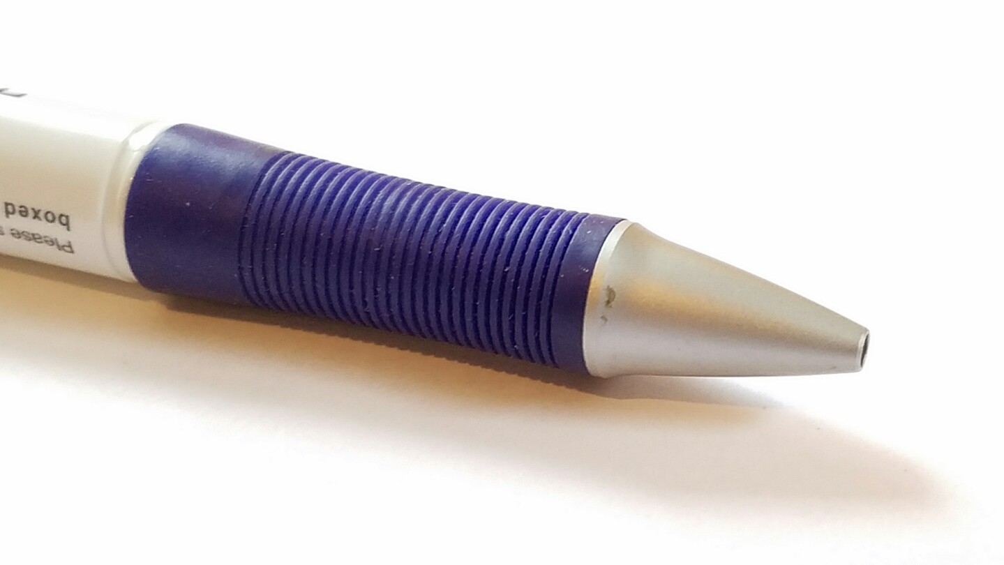 Drug Rep Writing Pen Toprol-XL Multicolor Red, White, Blue metal black ink