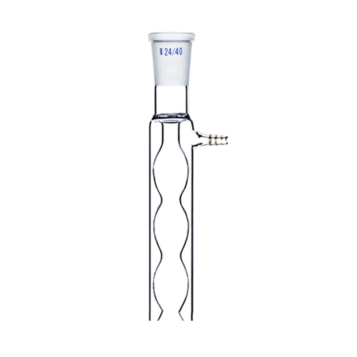 500mm,24/40,Glass Allihn Condenser,Ball Shape Column,Laboratory Glassware