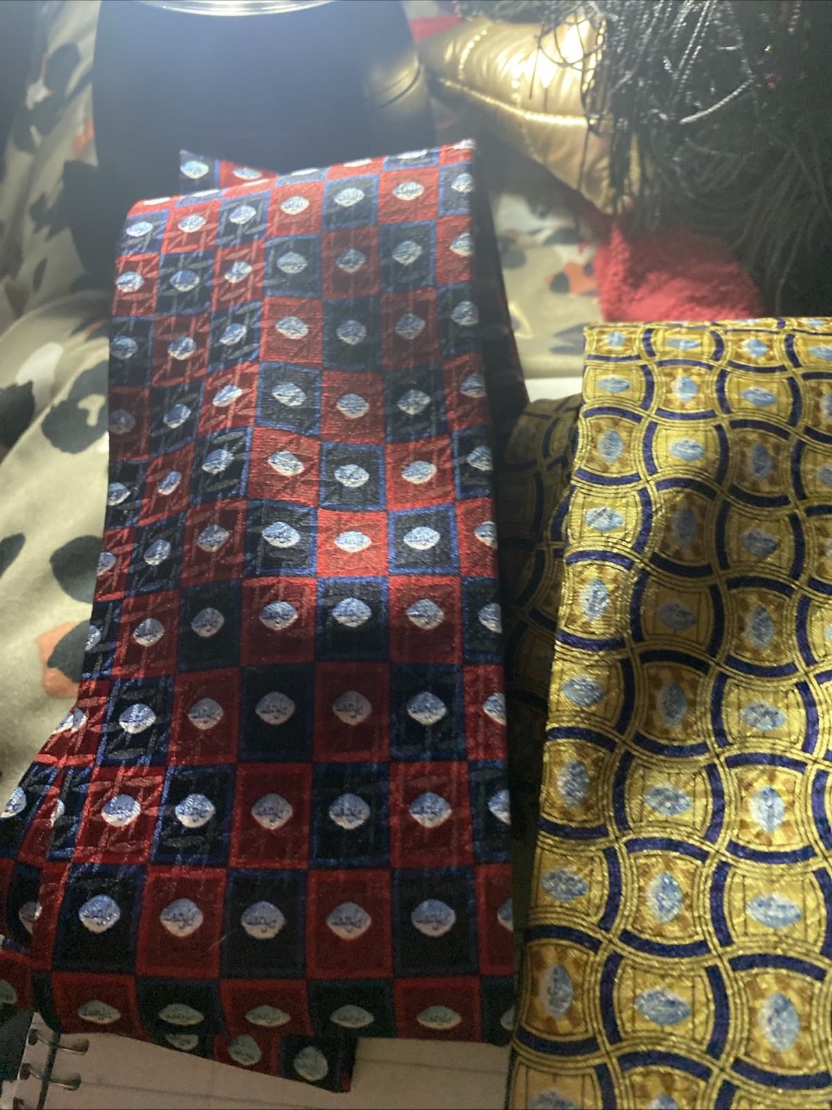 Lot : Viagra 100% Silk Ties Amd Working Pens From Drug Reps. Offers Acceptible