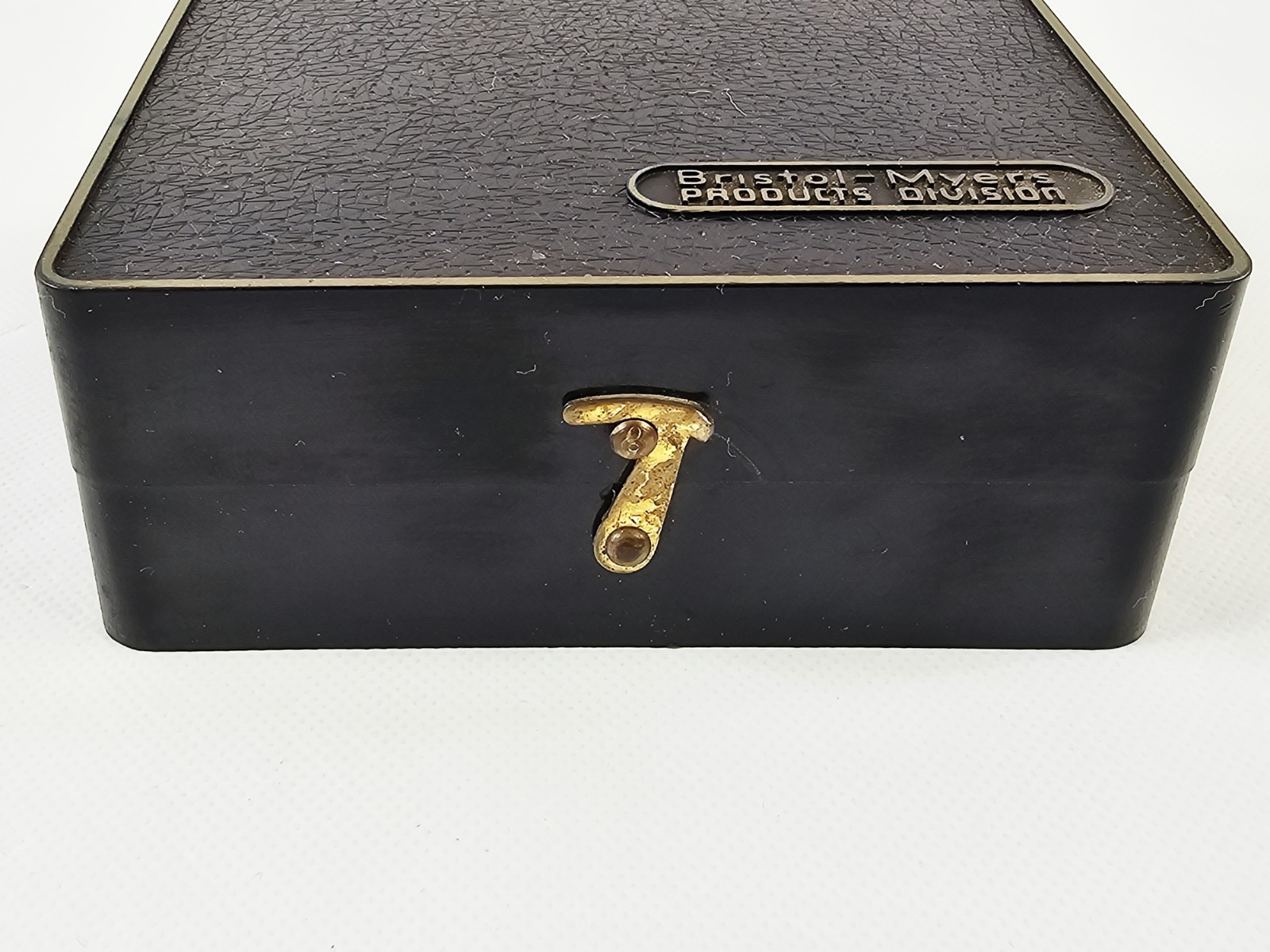 Bristol Myers Set of Pharmacutical Brass Weights in Original Box Vtg READ