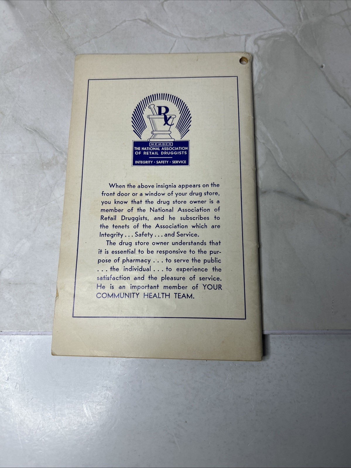 Vintage 1967 Nard Almanac Piper’s Drug Store Pharmaceutical Catalog Book