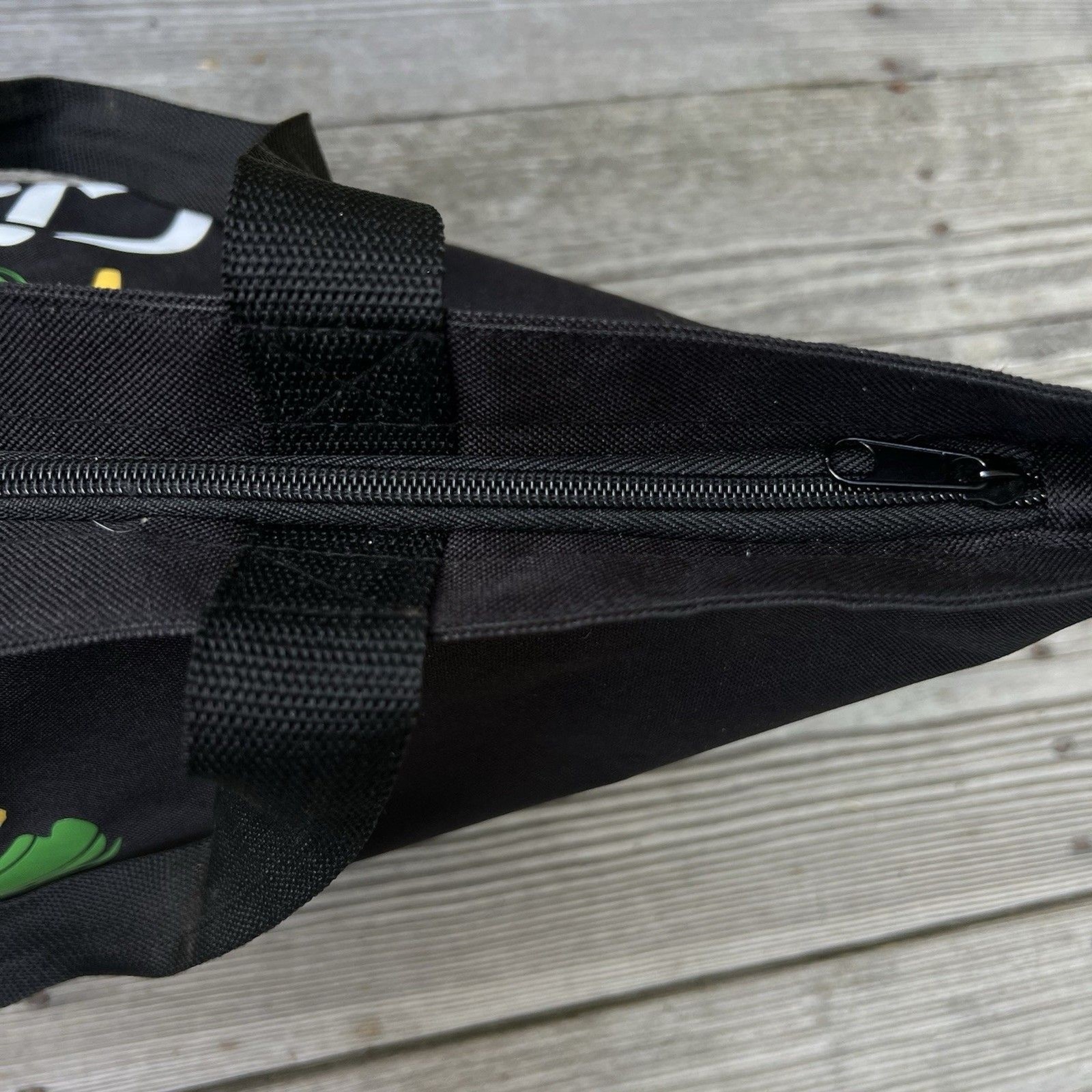 Large C ialis Rep Pharm Tote Travel Bag Black Zipper Close 25″x17″