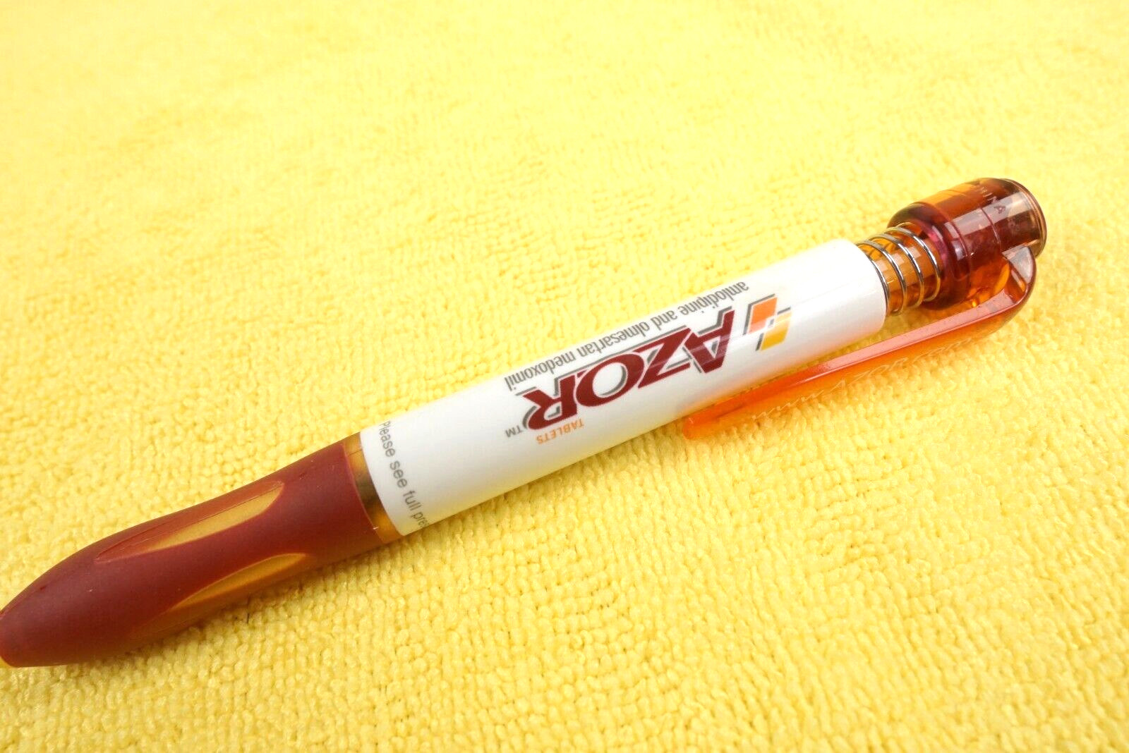 Azor Pharmaceutical Drug Rep Pen Promo Advertising Collectible Pharma Medical
