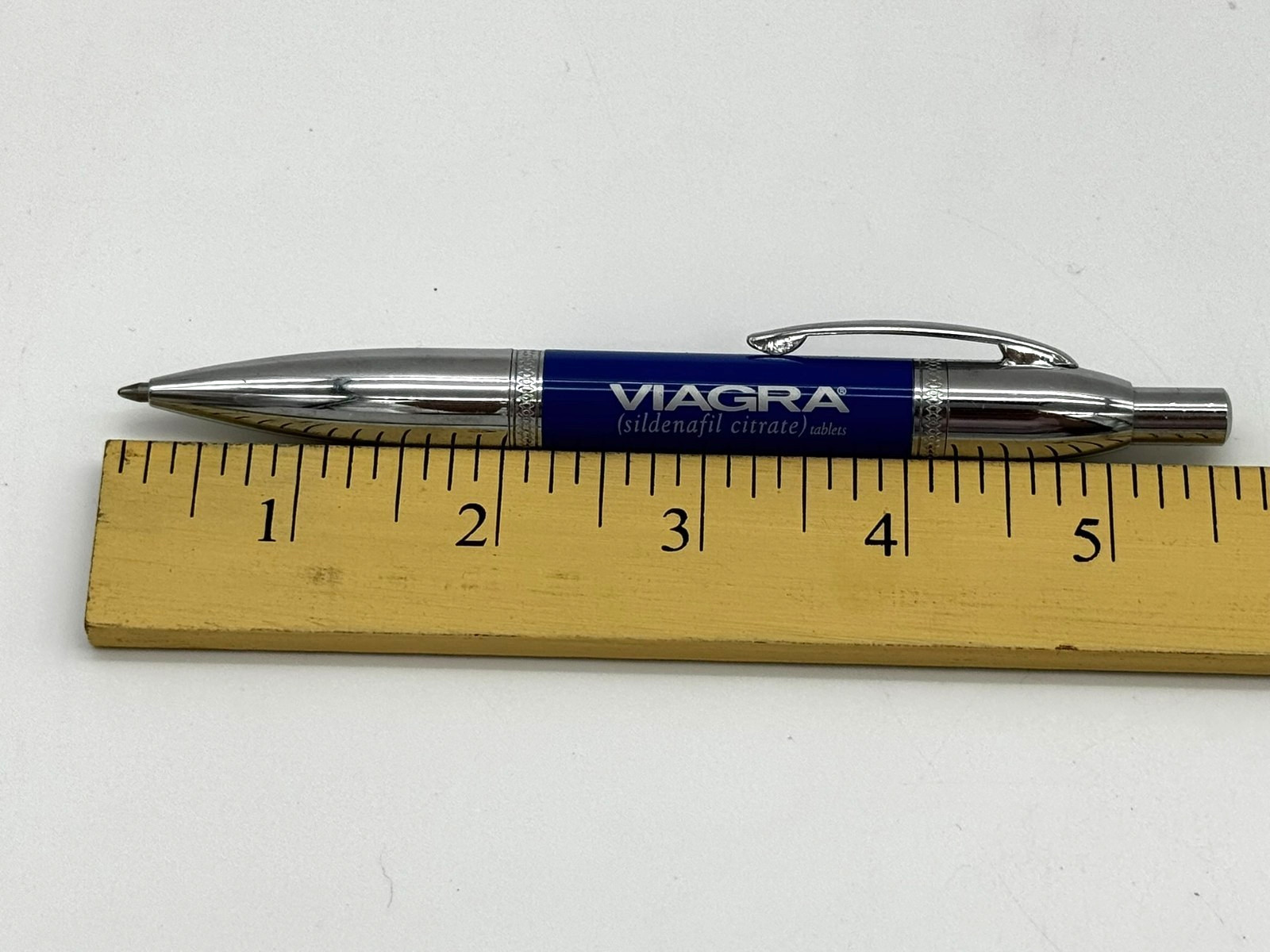 Viagra Pen Drug Rep Pharmaceutical Swag Pharmacist Gift Birthday Gag WORKING