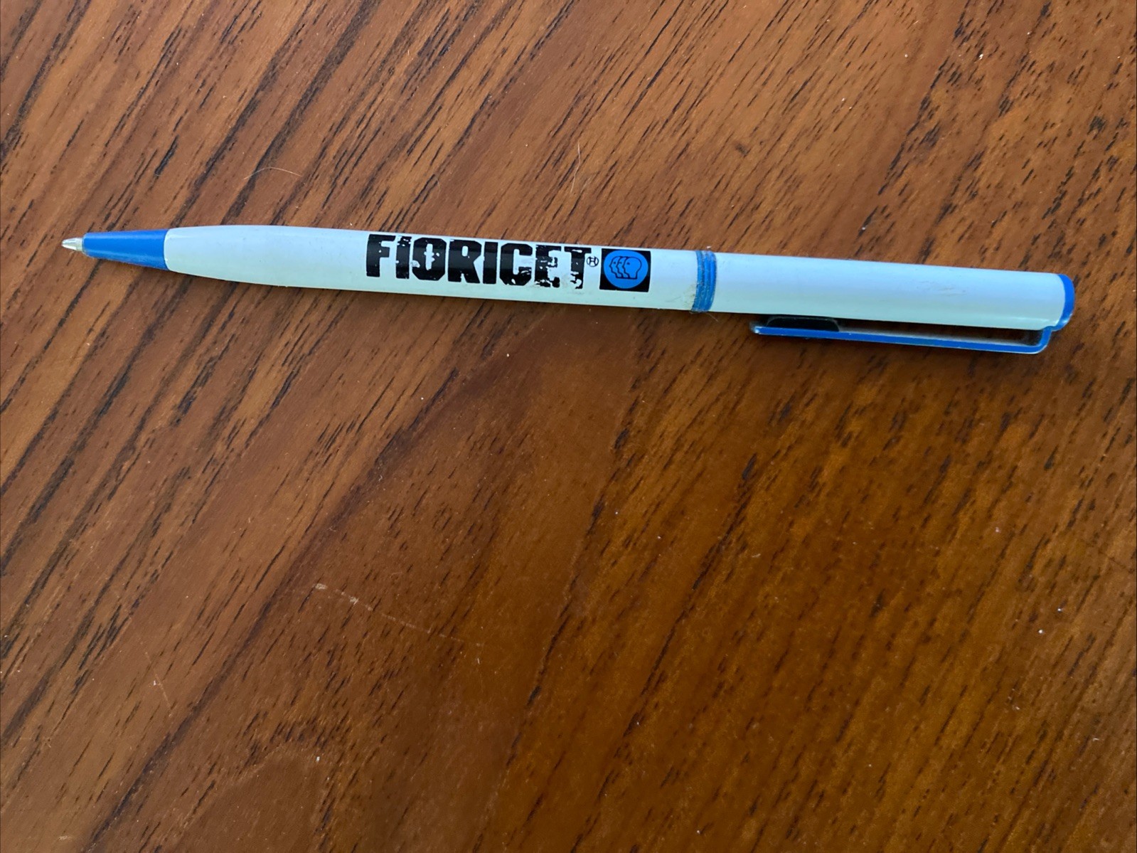 FIORICET PEN Drug Rep Pharmaceutical Promo Advertising Super RARE 1980s