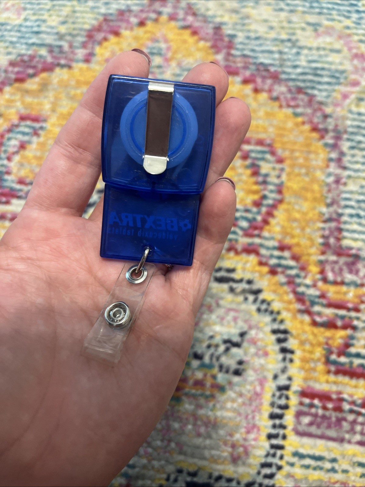 Celebrex Bextra Pfizer Retractable Badge Holder Collectable