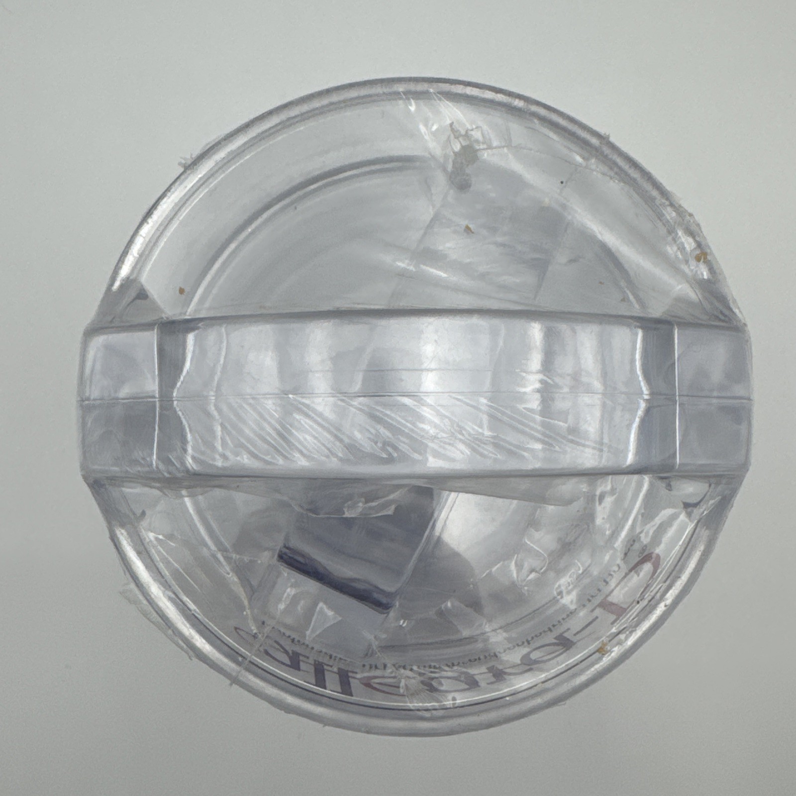 DRUG REP RARE ALLEGRA-D CLEAR PLASTIC/ACRYLIC CANISTER Set of 5 Pharmaceutical