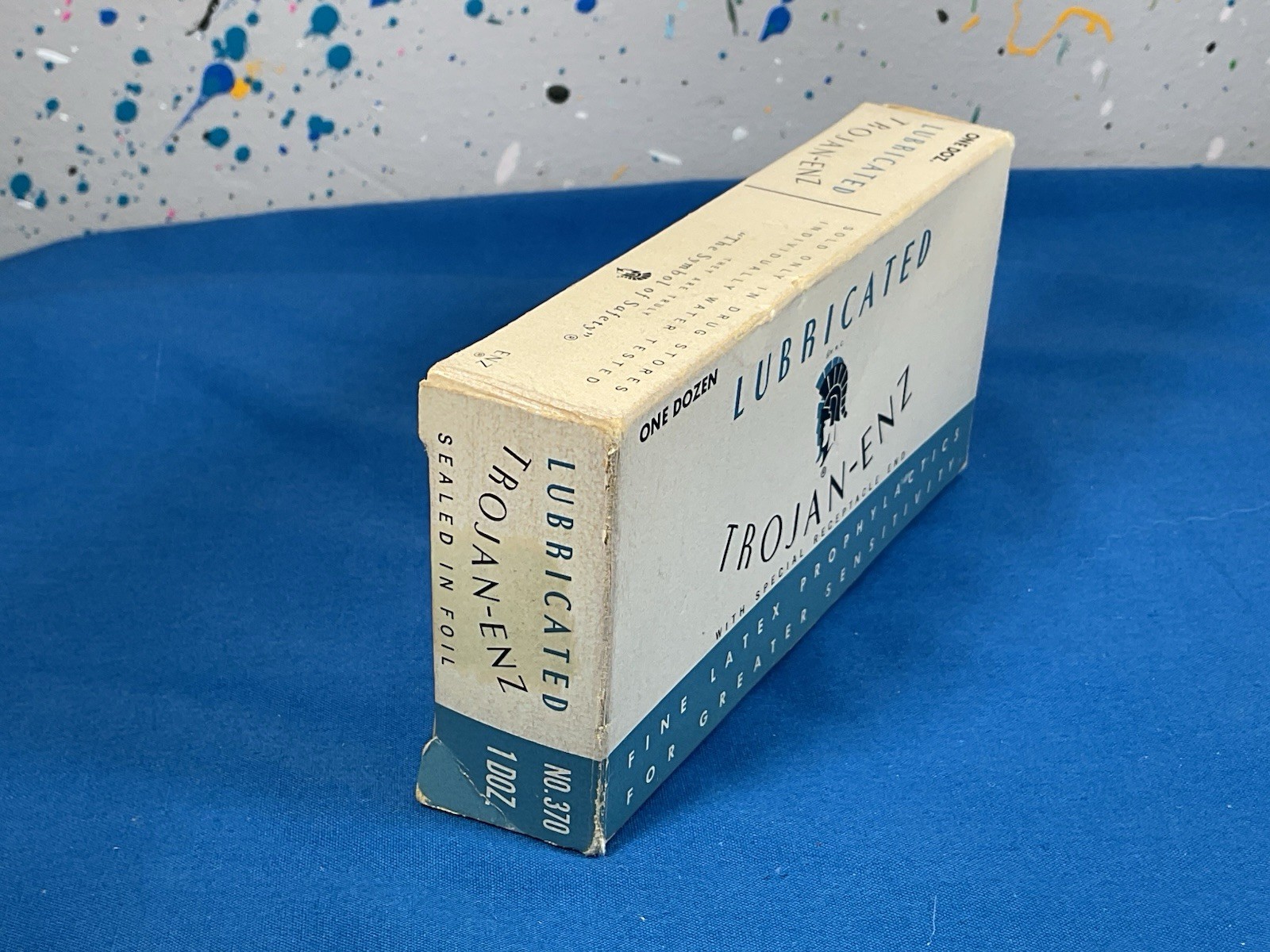 1960’s Trojan-Enz Empty Box