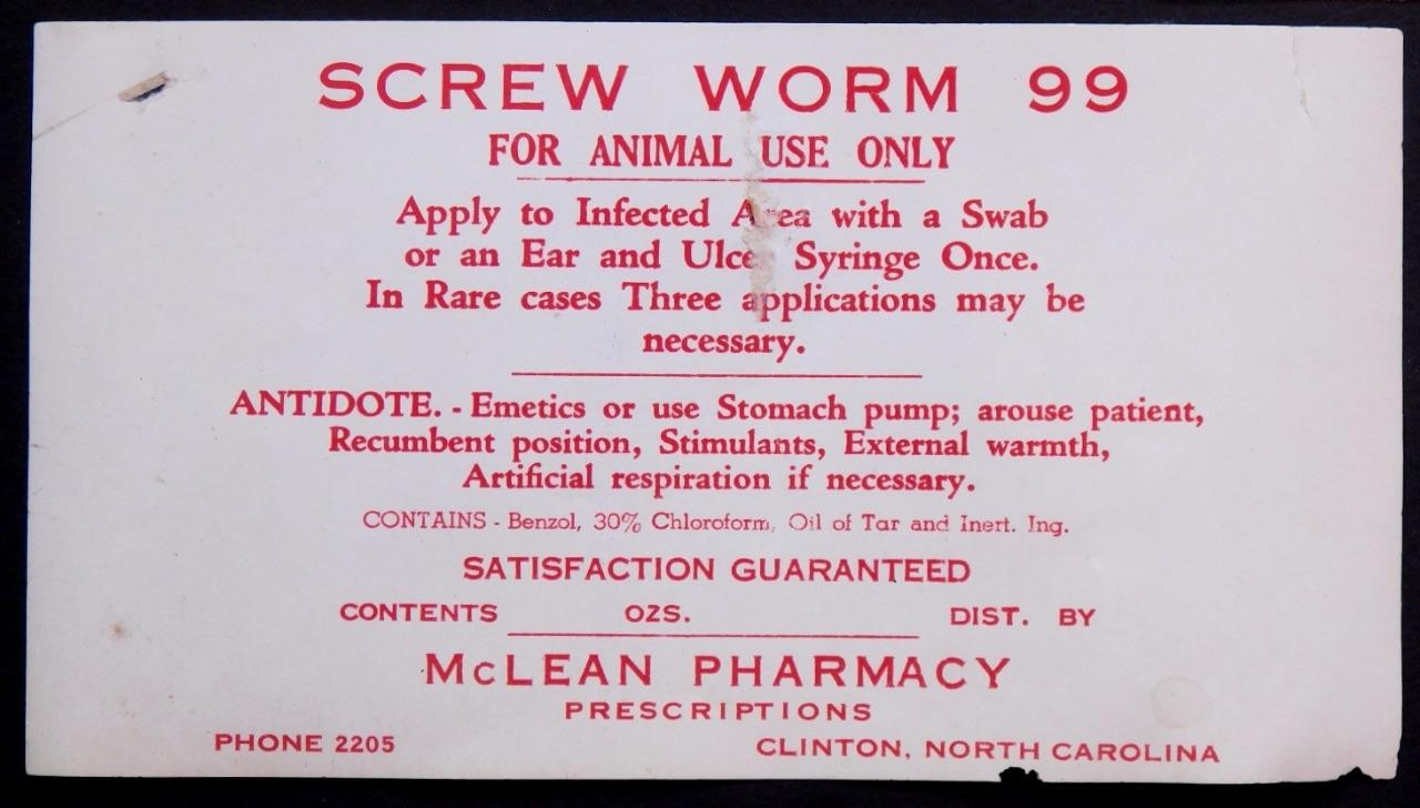 Original Poison Pharmacy Labels Human/Animal DDT Wood Alcohol Sugar of Lead s1-1