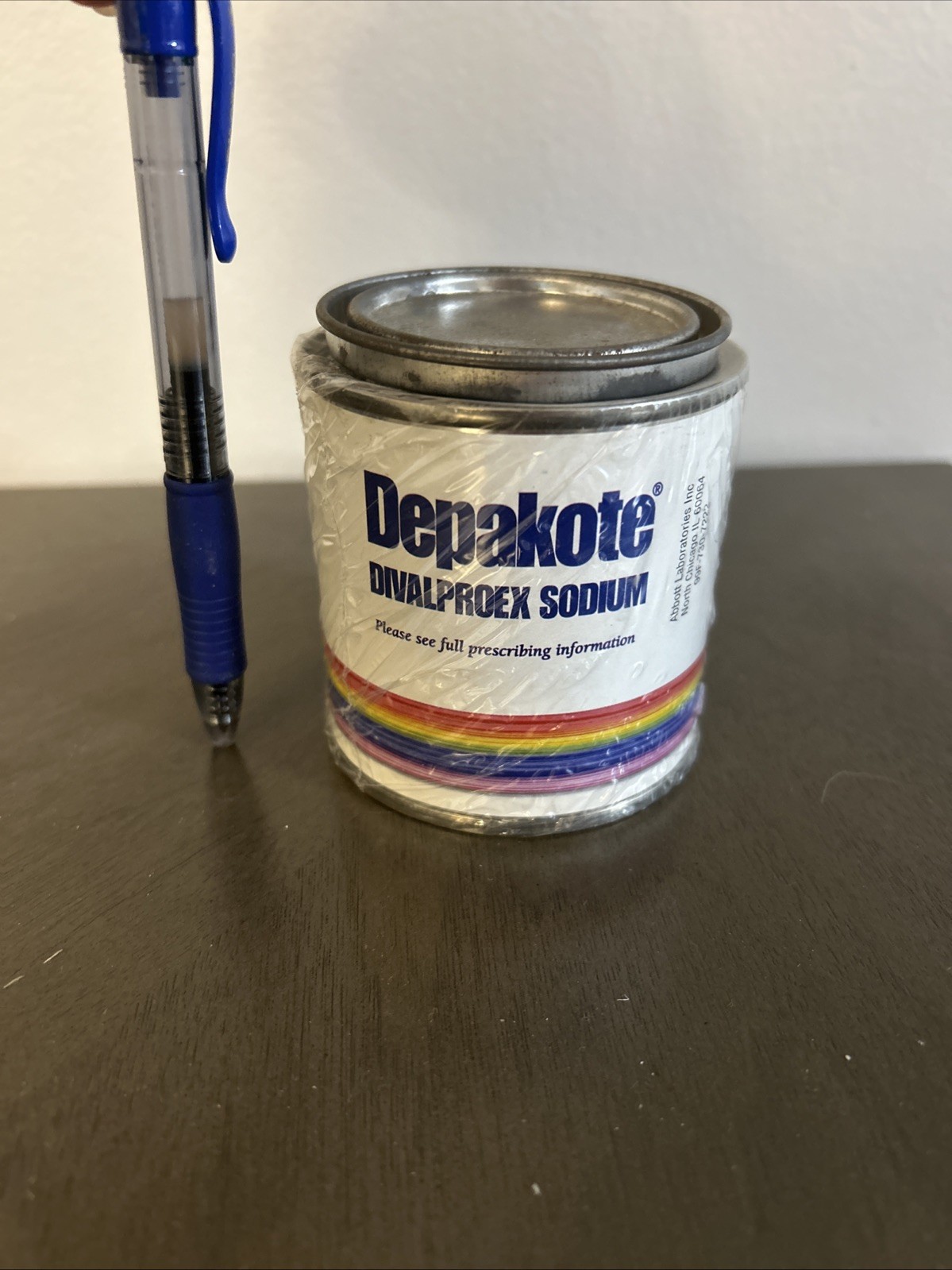 Depakote Metal Tin Paper clips Pharmaceutical Merchandise