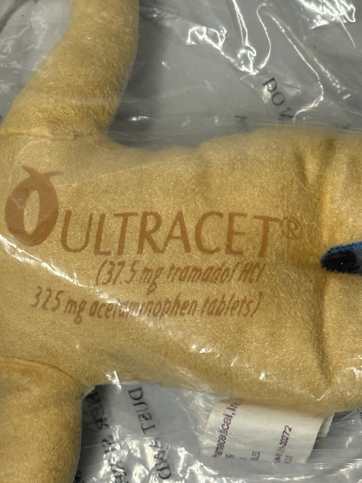 Ultracet Ortho McNeil Pharmaceutical Rep Beanie Doll Woman Chef RARE NIP