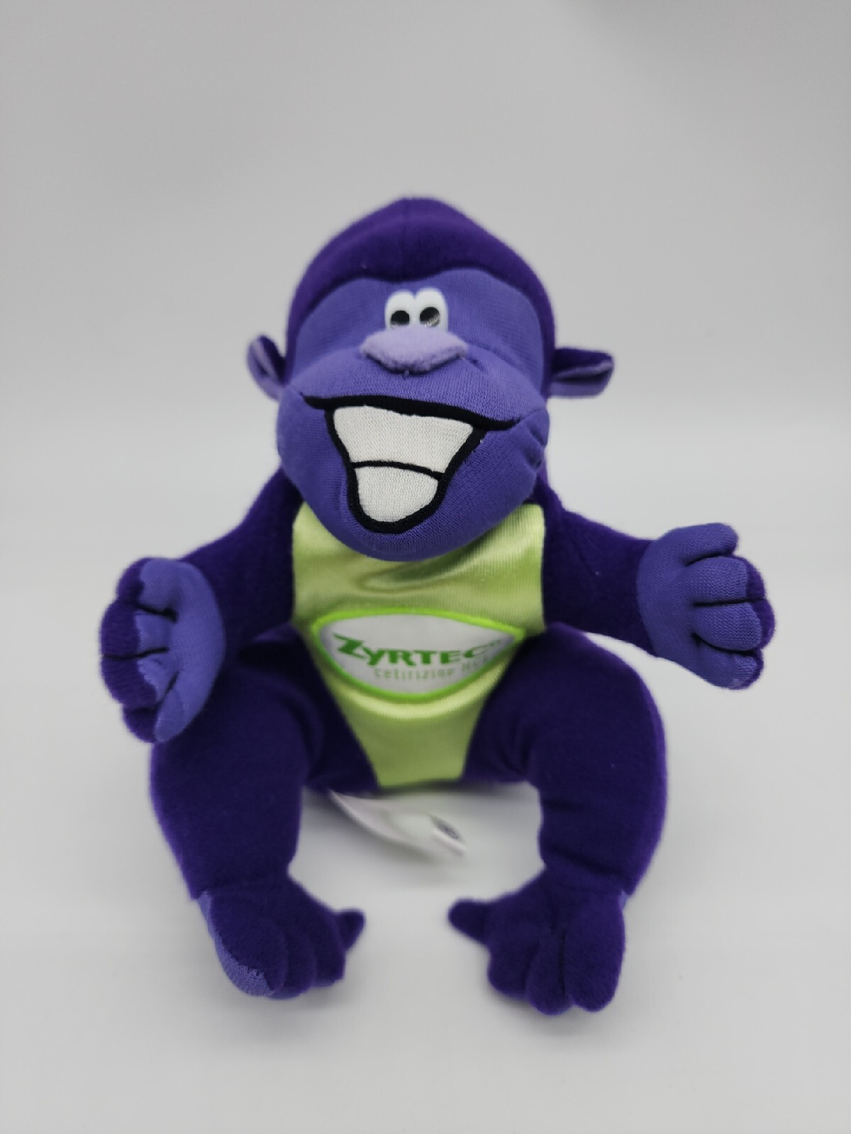 Zyrtec Purple Plush Gorilla 6″ Pharmaceutical Advertising Plush