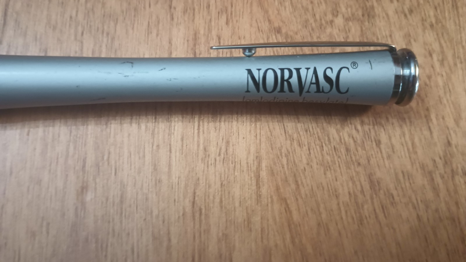 Discontinued Pharmaceutical Advertising Norvasc Pfizer Writing Pen Works twist
