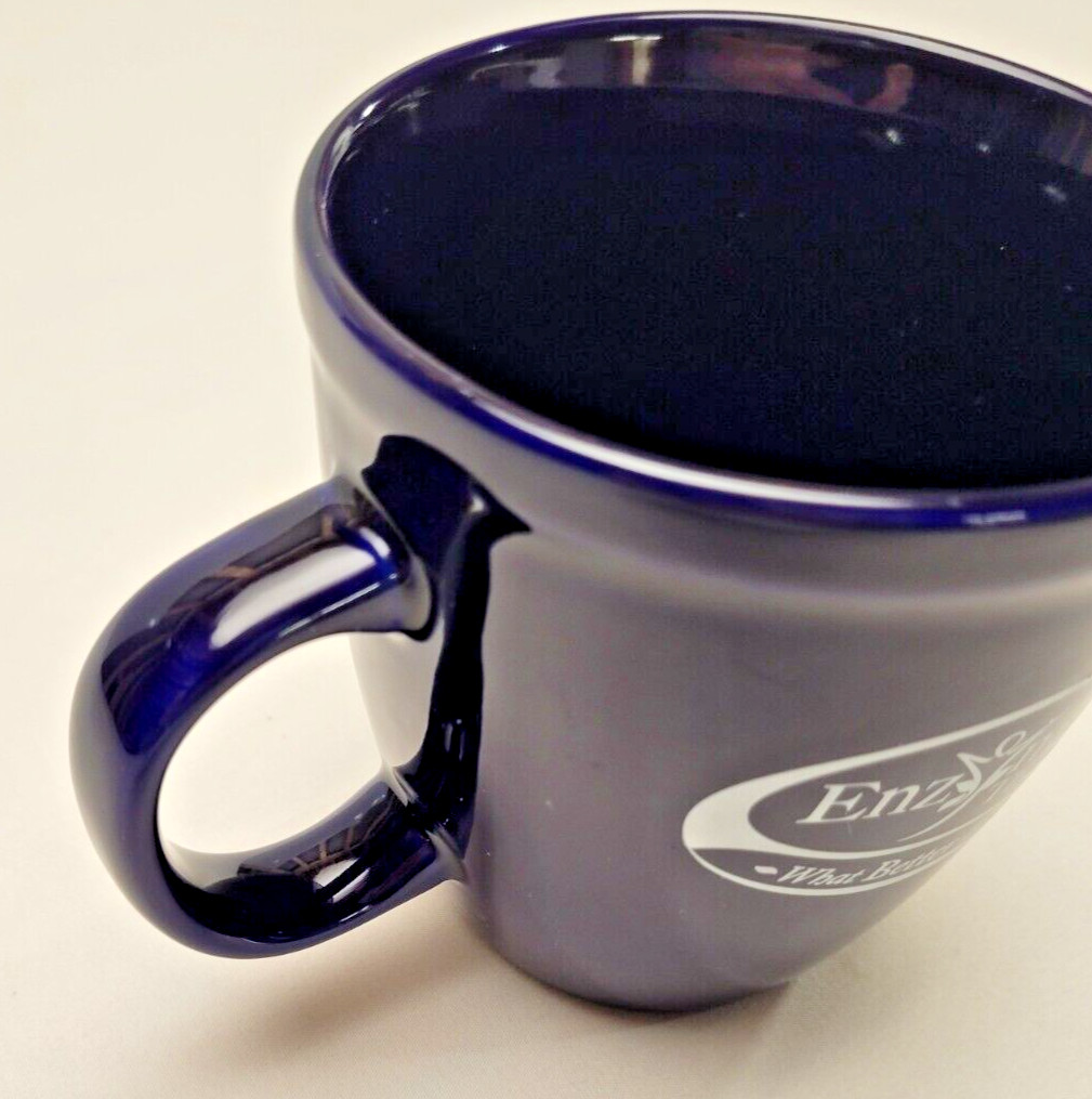 Enzymatic Therapy Mug Dark Blue Pharmacy Drug Rep Promotion 16 oz.