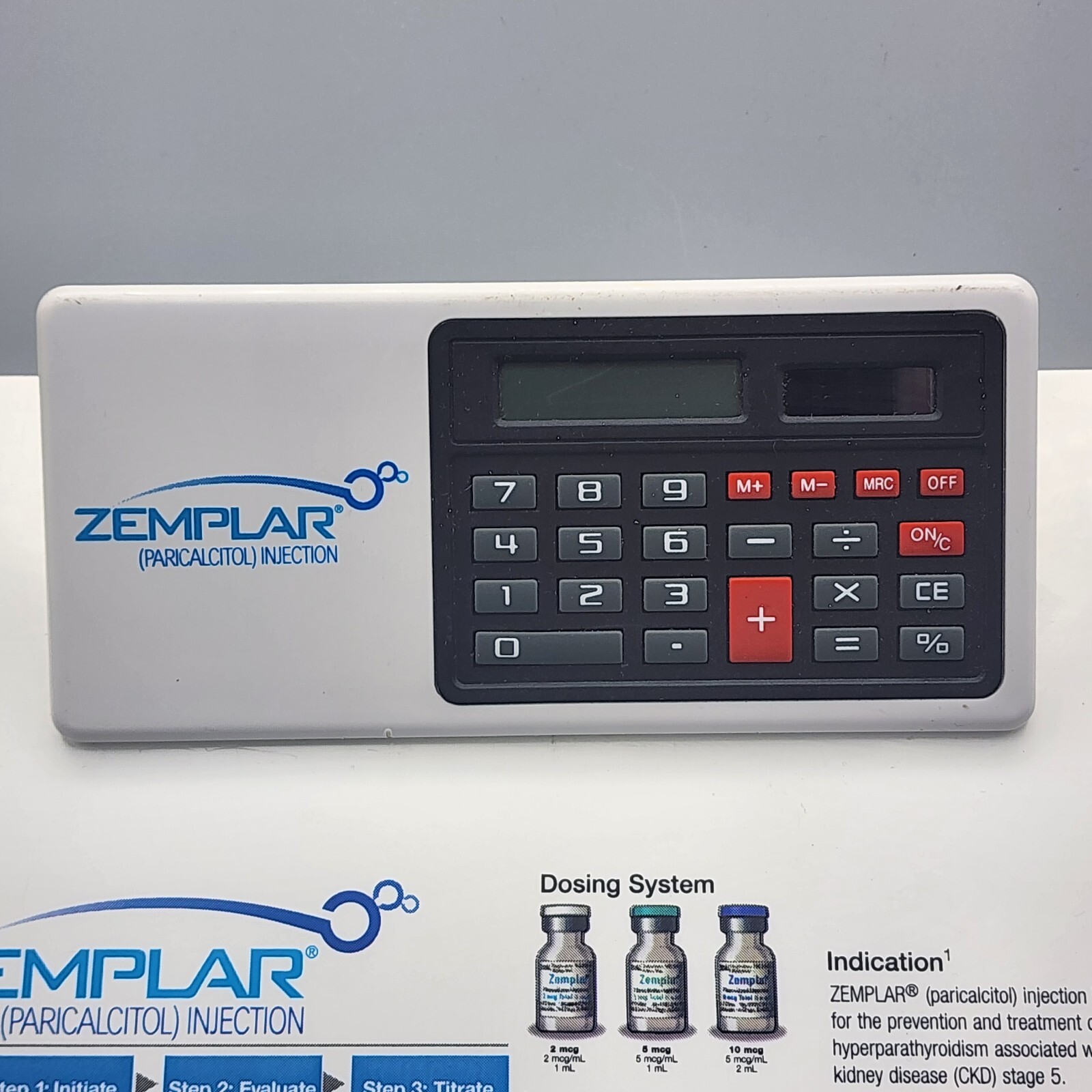 Vintage Clipboard Zemplar 2008 Pharmaceuticals Drug Rep Promotional Item